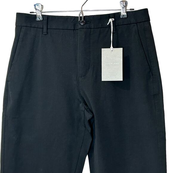 Everlane The Performance Chino Pants Slim Fit Black Men's 35X30 NWT Uniform - Picture 5 of 9